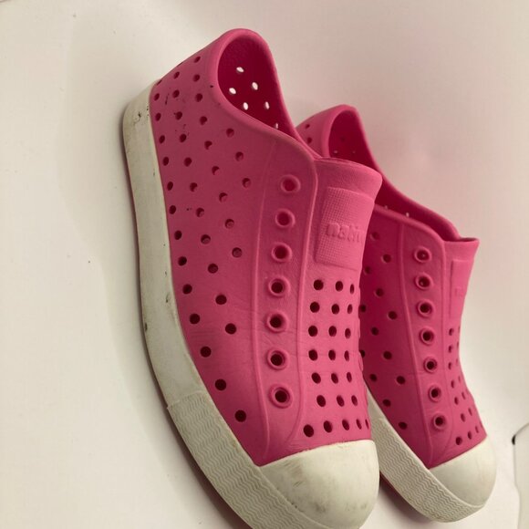 Native pink waterproof outdoor washable jefferson style shoe J1 - Picture 2 of 8